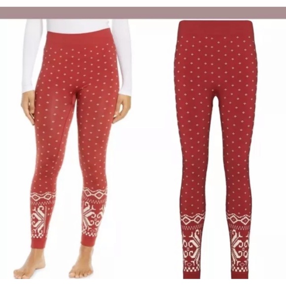 Sweaty Betty Pants - Sweaty Betty Sz XL Betty Base Layer Leggings in Cardinal Red
